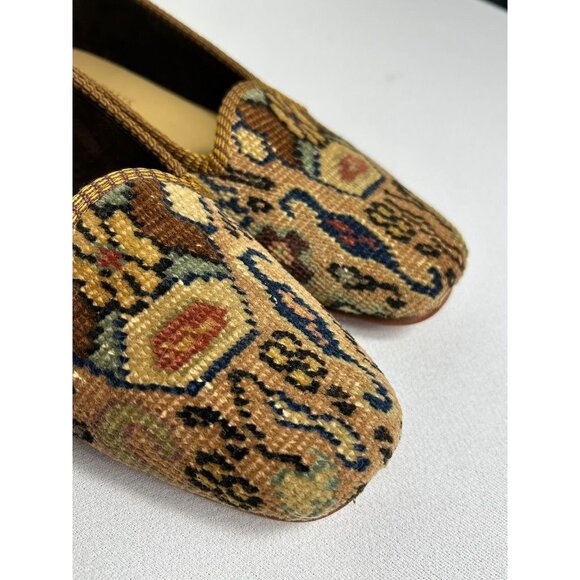 Artemis Design Co. Women's Wool Carpet Loafers - Sz 9.5 - Picture 3 of 9